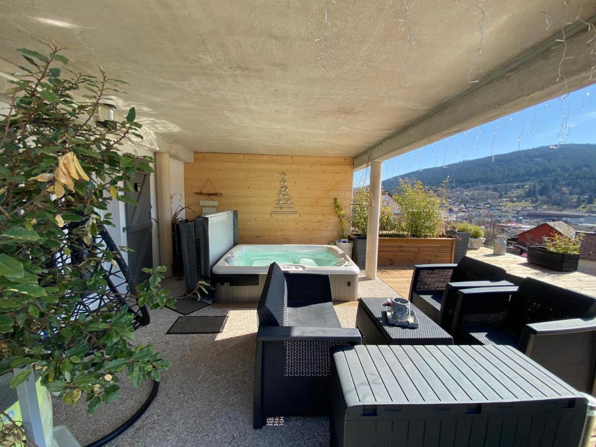 Au Nid Cosy D'Isa A Gerardmer Vosges - Spas Privatifs Exterior photo